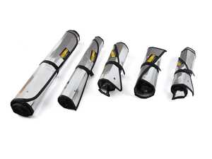 UV Sunshades - Full Vehicle Window Set - Silver - E92