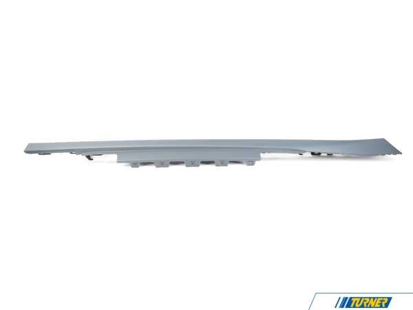 Genuine BMW Door Sill Cover- Primed - Right 51779850260
