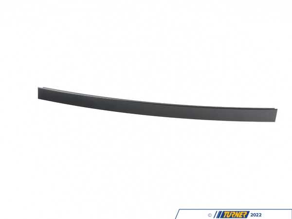 Genuine BMW Genuine BMW Window Guide Web Cover Left Glanzschwarz - 51357897675 51357897675