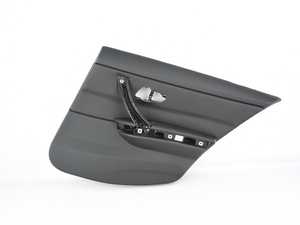 Genuine BMW Door Trim Panel, Rear, Right Schwarz - 51427217580 - E90