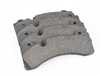 Brembo  Front High Performance Street Compound Brake Pad Set 1XA571M4 View 4