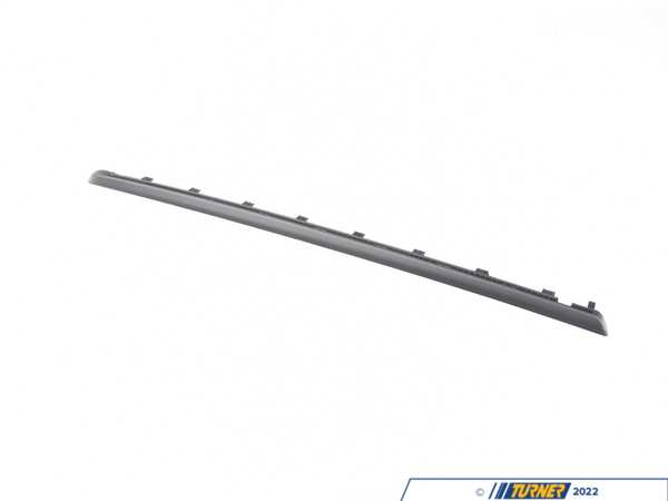 Genuine BMW Genuine BMW Cover, Fiber-optics Cable, R - 51427281474 - Schwarz 51427281474