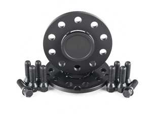 Turner Black BMW 10mm Wheel Spacers With Integrated Hub Extender & Extended Wheel Bolts - F8X M2/M3/M4