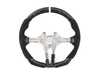 ECS ECS Custom Steering Wheel - Flat Bottom/Forged CF/Alcantara/White Stitching/White Center Stripe - F8x 010655LA01 View 1