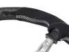 ECS ECS Custom Steering Wheel - Flat Bottom/Forged CF/Alcantara/White Stitching/White Center Stripe - F8x 010655LA01 View 3