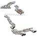 Supersprint Full Supersprint Exhaust System - Race 044001KT4 View 1