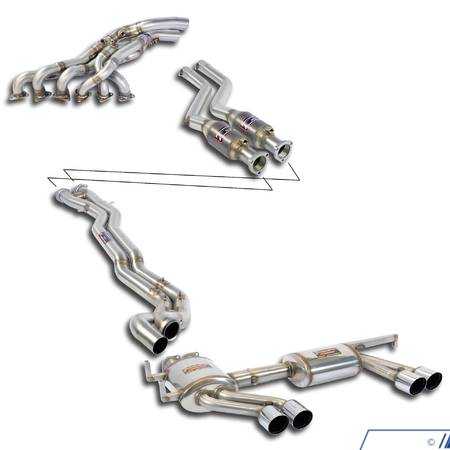 Supersprint Full Supersprint Exhaust System - Race 044001KT4