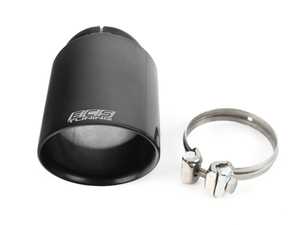 Black Chrome UNIVERSAL Swivel Exhaust Tip - 4.0" - Each