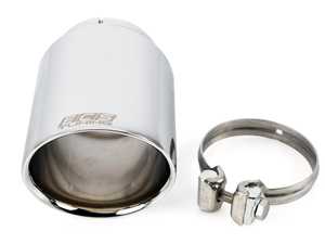 ECS UNIVERSAL Swivel Exhaust Tip - 4.0" Chrome - Priced Each