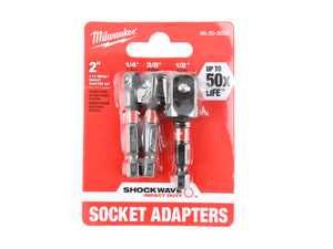 SHOCKWAVE 3PC Impact Socket Adapter Set