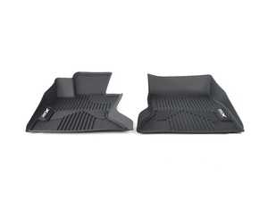 Genuine BMW All Weather Floor Liners Front - F10 - Black