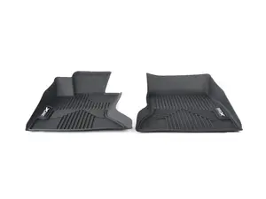 Genuine BMW All Weather Floor Liners Front - F10 - Black