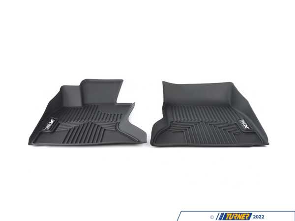 Genuine BMW Genuine BMW All Weather Floor Liners Front - F10 - Black 82112210406
