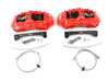 Dinan Dinan Front Big Brake Kit by Brembo - Red, Slotted - E60/E63/E64 M5/M6 D290-0605-R View 3