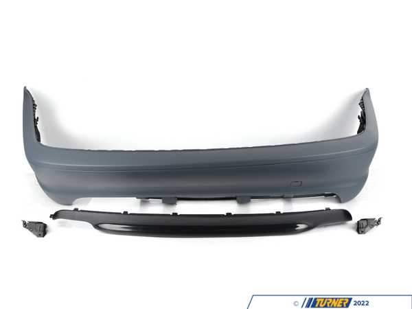 ECS E46 M-Tech 2 Coupe Replica Bumper Conversion - Rear e46cRMTECH