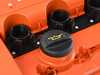 Bremmen Parts Upgraded Aluminum Valve Cover Kit - Orange Paint  11127646555M View 2