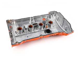 Upgraded Aluminum Valve Cover Kit - Orange Paint 