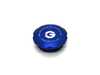 Goldenwrench Supply Co BLACKLINE Performance E9x Washer Fluid Cap - Motorsport Blue E9XWFC-B View 1
