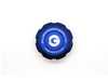 Goldenwrench Supply Co BLACKLINE Performance E9x Washer Fluid Cap - Motorsport Blue E9XWFC-B View 2