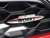Genuine MINI JCW Grille Piano Black With Red Stripe 51135A1A149 View 2
