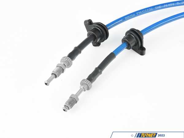 Turner Motorsport Turner Stainless Steel Brake Lines - Front - G80/G82/G83 008614LA01