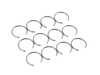 Wiseco  M50B25 2.5L Engine 11:1 CR 84.5MM Bore Custom Pistons (Set Of 6) KE114M845AP View 3