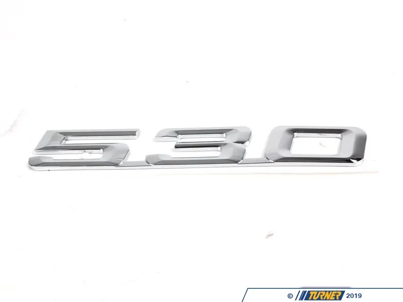 メルページ 51148148829 - Genuine BMW 530 Badge - 530i 530xi | Turner