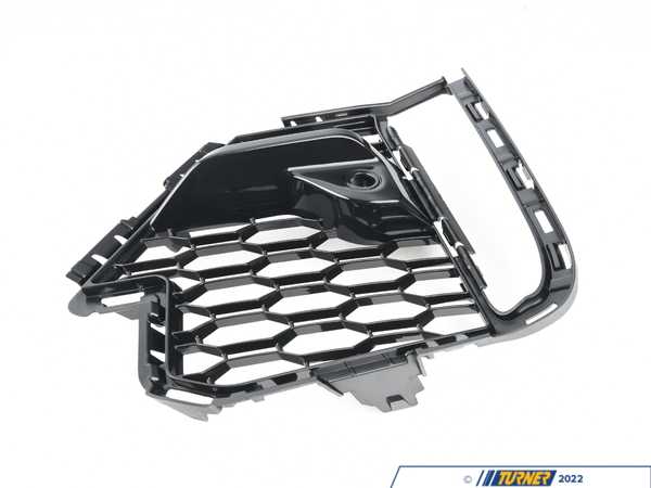 Genuine BMW GRILL, SIDE, OPEN, LEFT 51118069889