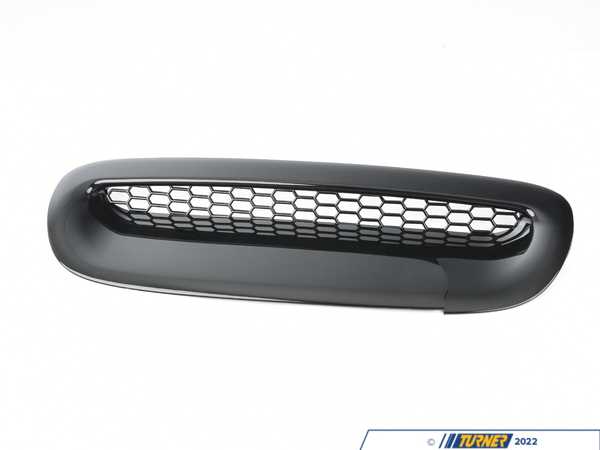 ECS ECS Gloss Black Hood Scoop - Cover  51137123430CO