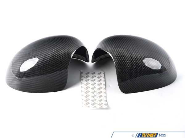ECS JCW Style Carbon Fiber Mirror Cap Covers - Set 51160415376