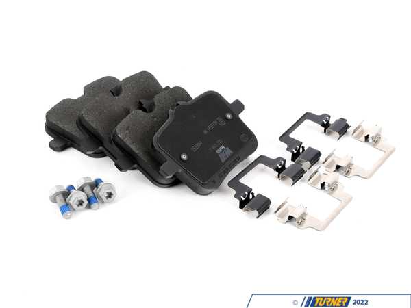 Genuine BMW Genuine BMW Brake Pad Set - Rear - F91/92/93 M8, F90 M5 (W/ Cermaic Brakes) 34207883273