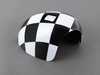 ECS Checkered Mirror Cap Covers - Set 51160415117 View 3