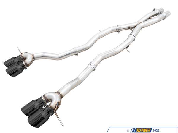 AWE AWE Track Edition Catback Exhaust System - Chrome Silver Or Diamond Black Tips - BMW G80 M3, G82 M4 S58 3.0L AWEG8XTRK