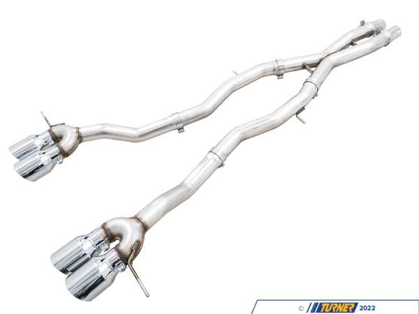 AWE AWE Track Edition Catback Exhaust - Chrome Silver Tips - BMW G8X M3/M4 Base & Competition (RWD & xDrive) 3020-43482
