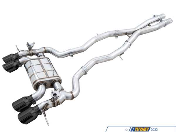 AWE AWE SwitchPath Catback Exhaust System - Chrome Silver Or Diamond Black Tips - BMW G80 M3, G82 M4 S58 3.0L AWEG8XSP