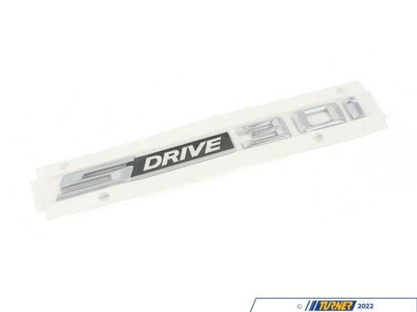 Genuine BMW Genuine BMW Label S Drive 30I - 51147224938 - E89 51147224938