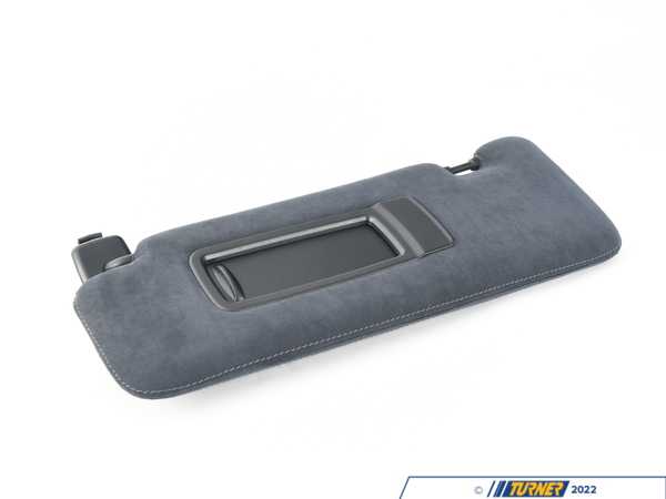 Genuine BMW SUN VISOR, ALCANTARA, LEFT 51165A2DAB1