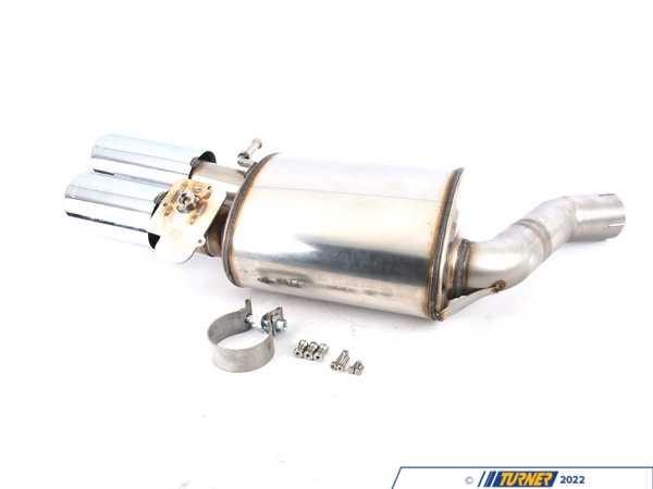 Supersprint AUDI S6 C7 4G (Sedan + Avant) 4.0 TFSI (420 Hp) 2012 -> 2014 (with valve) Rear exhaust Right 100x75 with valve 771307