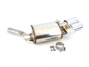 AUDI S6 C7 4G (Sedan + Avant) 4.0 TFSI (420 Hp) 2012 -> 2014 (with valve) Rear exhaust Left 100x75 with valve