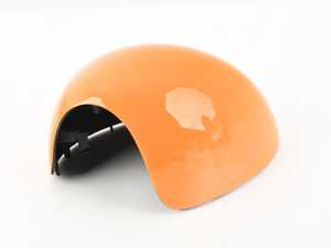 Genuine MINI Cover, Mirror, Left Orange - 51162157403