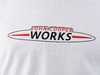 Genuine MINI MINI JCW MEN'S Logo T Shirt Logo White - XL 80142454511 View 4