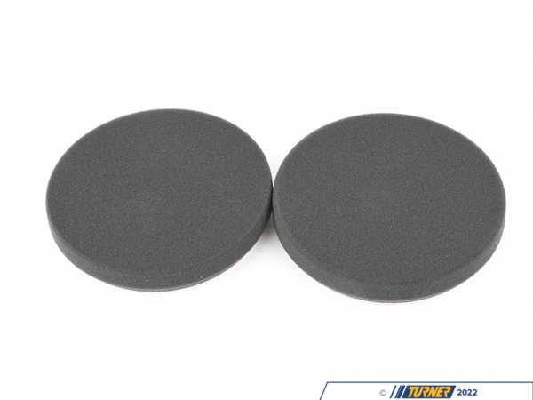 Griot's Black Foam Finishing Pads - 5.5" - 2 Pack  10518