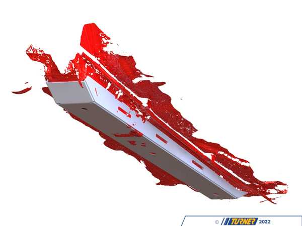 Turner Motorsport BMW E30 Frame Rail Reinforcement Kit 043107LA01