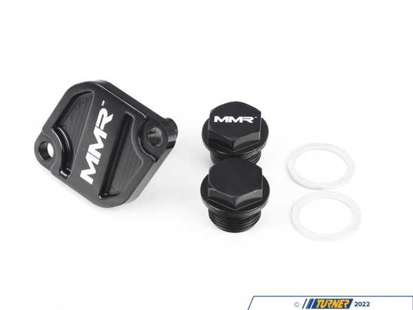 MMX Performance MMX Oil Thermostat Dress-Up Caps - Black MMR03-0502BL