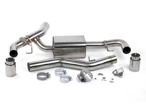 Dinan Valved Axel Back Exhaust - Polished Tips - G20, G22