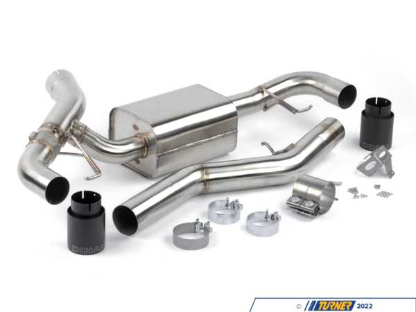 Dinan Dinan Valved Axleback Exhaust - Black - G20, G22 D660-0091-BLK