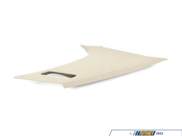 Genuine BMW Genuine BMW Trim Panel Column, Rear Left Pergament - 51438126455 - E34 51438126455