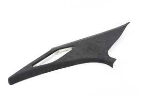 Genuine BMW Trim Panel Column, Rear Left Schwarz - 51437894397 - E39