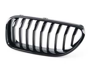 Genuine BMW Trim Grill, High-Gloss Black - 51712287953