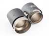Akrapovic Akrapovic Evolution Tail Pipe Set (Carbon) w/ Red/White Akraprovic Logo - 18+ BMW M5 (F90) TP-CT/47/RS View 4